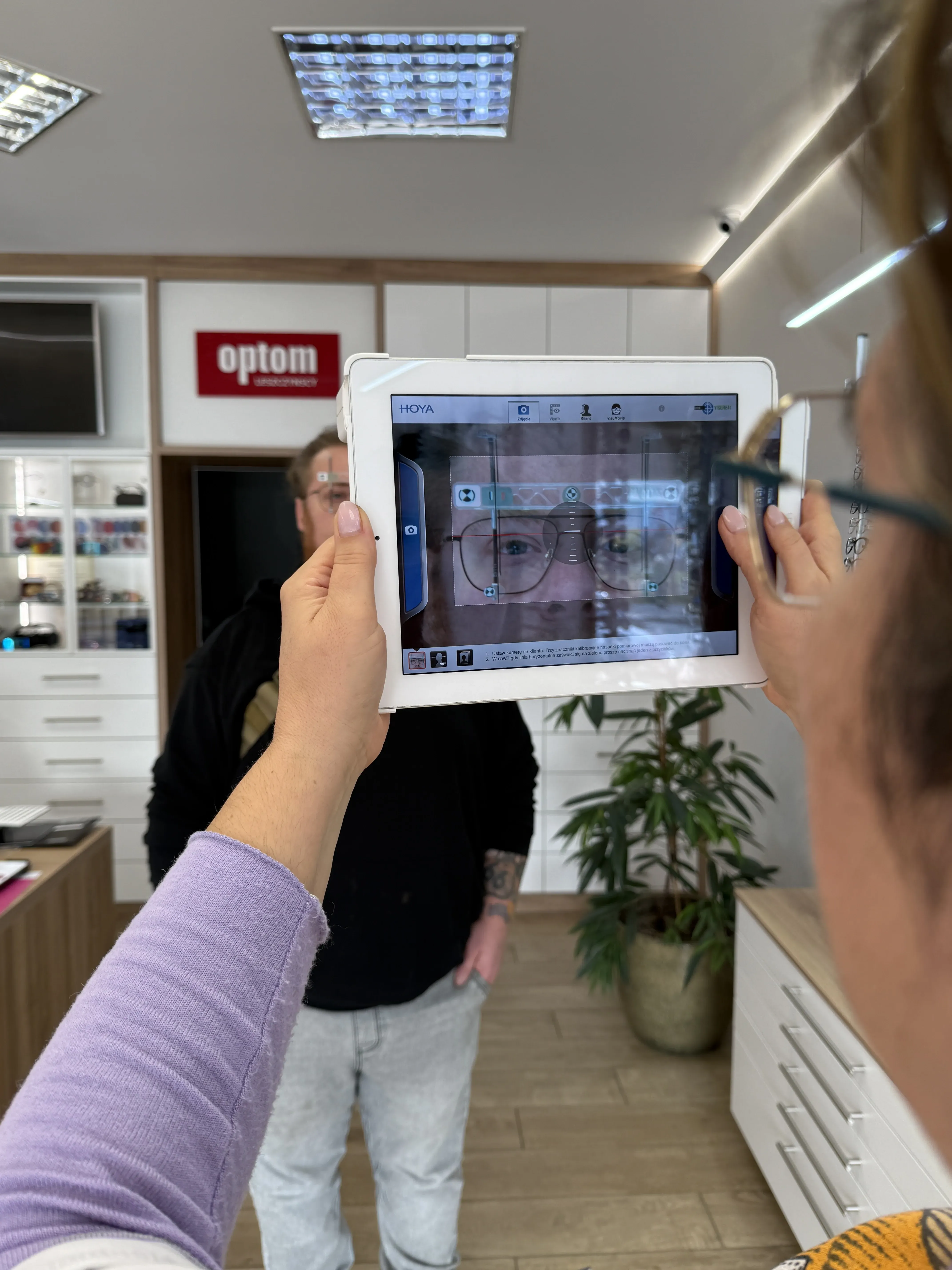 Precyzyjne pomiary optyczne na urządzeniu mobilnym